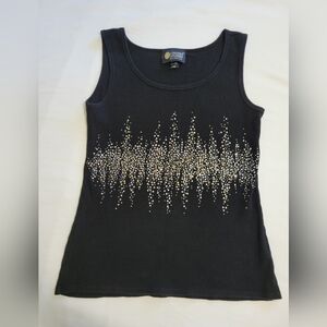 Christine Alexander Embellished Tank Top – Size Large